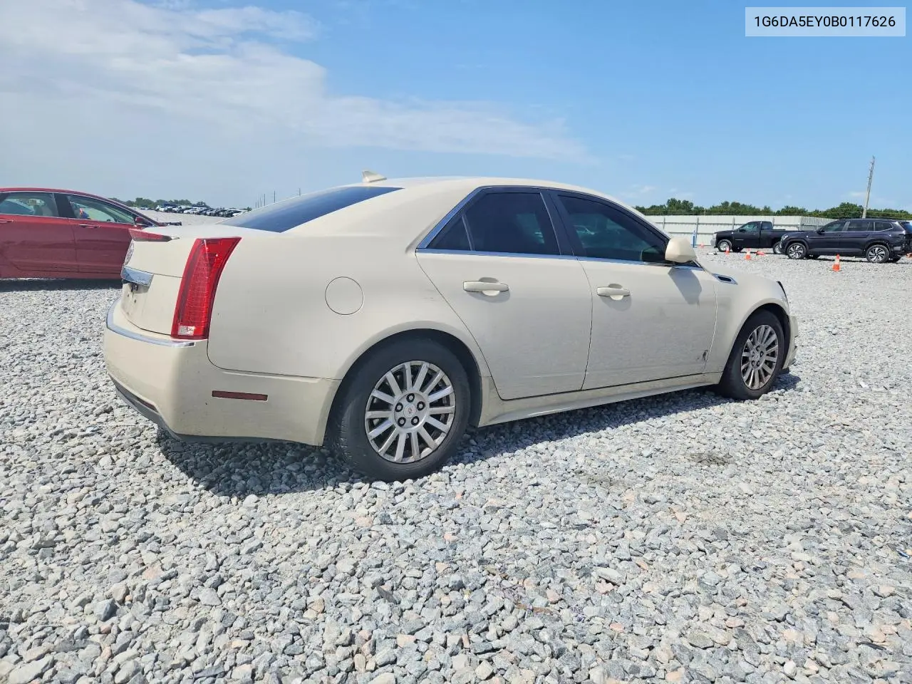 2011 Cadillac Cts VIN: 1G6DA5EY0B0117626 Lot: 61147436