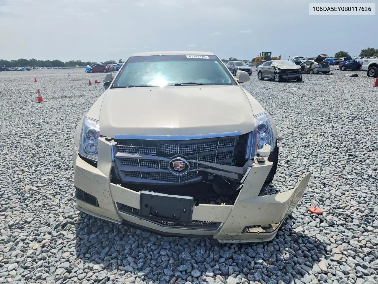 2011 Cadillac Cts VIN: 1G6DA5EY0B0117626 Lot: 61147436