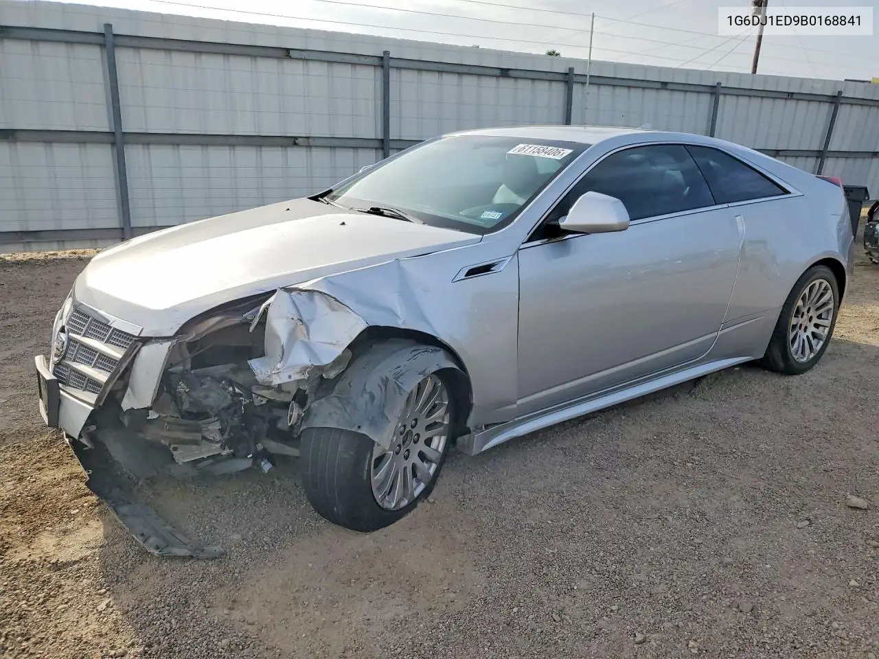 2011 Cadillac Cts Performance Collection VIN: 1G6DJ1ED9B0168841 Lot: 61158406