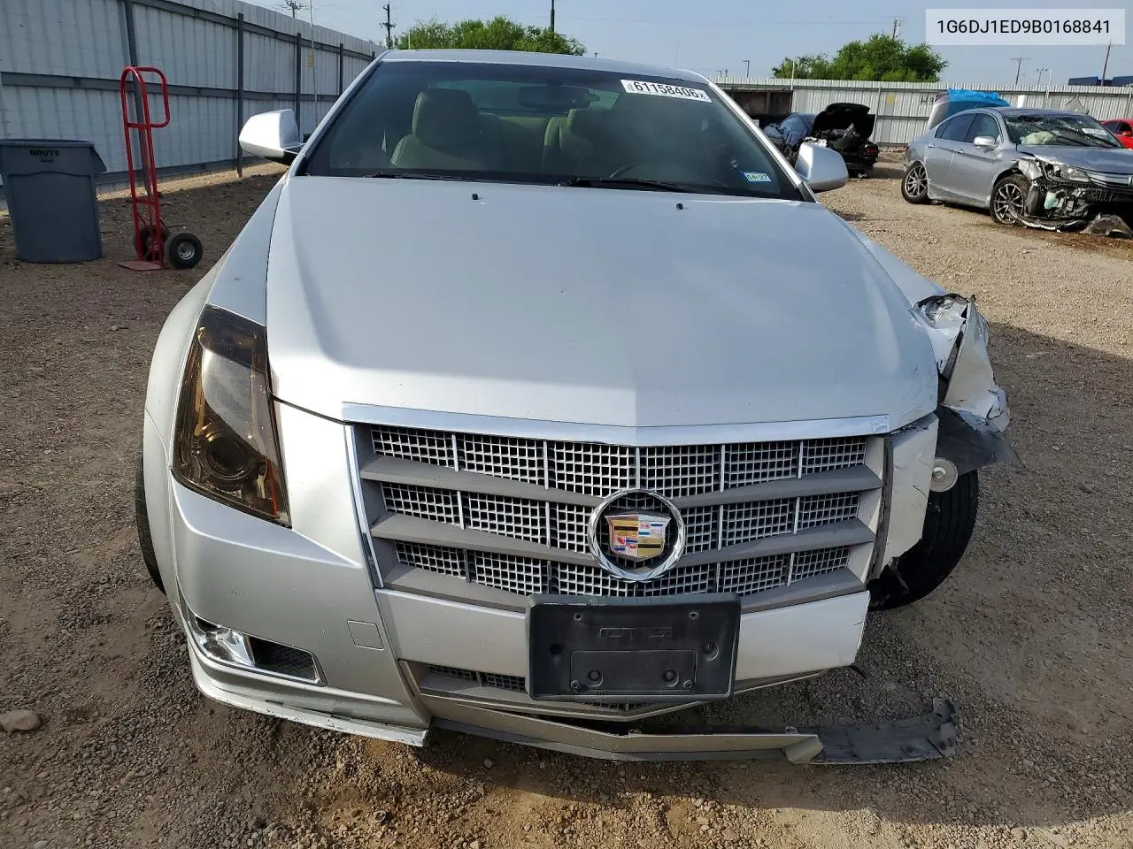 2011 Cadillac Cts Performance Collection VIN: 1G6DJ1ED9B0168841 Lot: 61158406