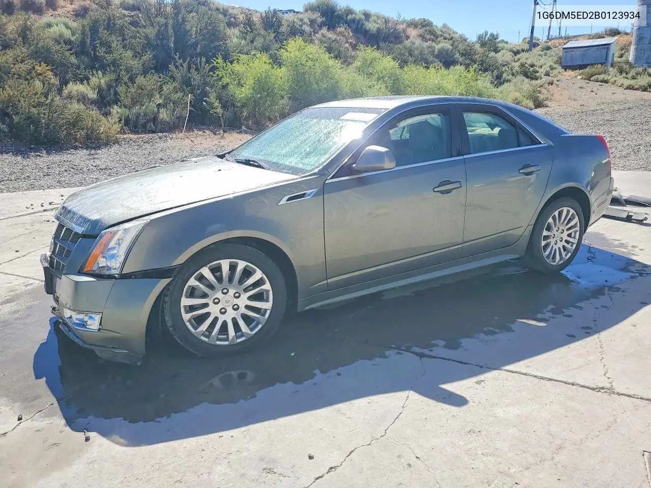 2011 Cadillac Cts Performance Collection VIN: 1G6DM5ED2B0123934 Lot: 61329836