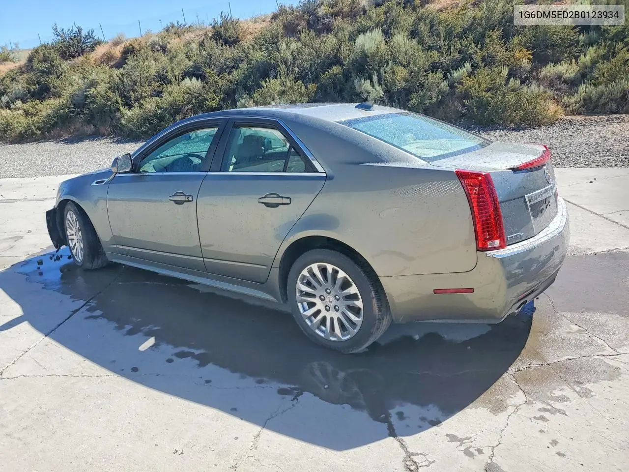 2011 Cadillac Cts Performance Collection VIN: 1G6DM5ED2B0123934 Lot: 61329836
