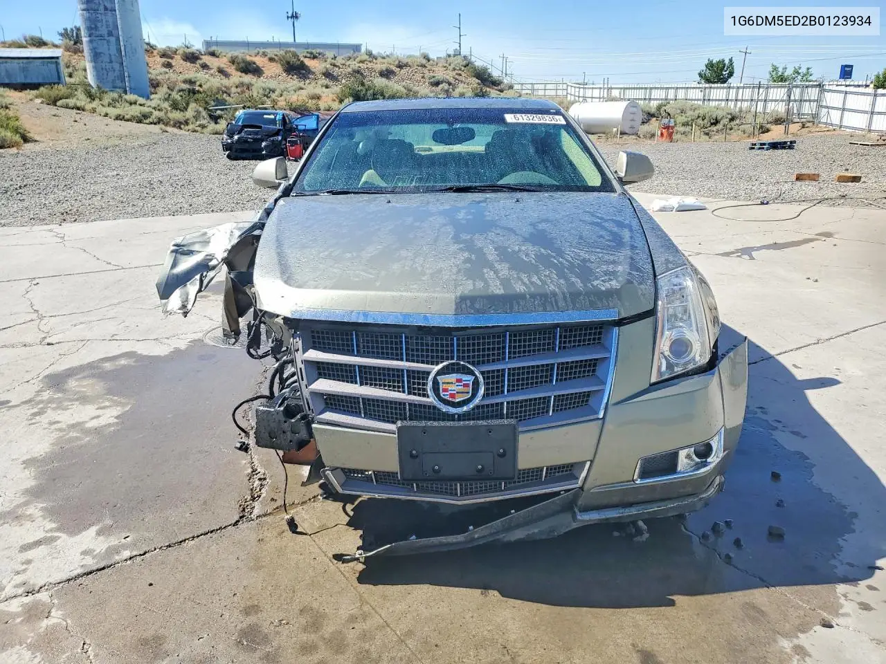 2011 Cadillac Cts Performance Collection VIN: 1G6DM5ED2B0123934 Lot: 61329836