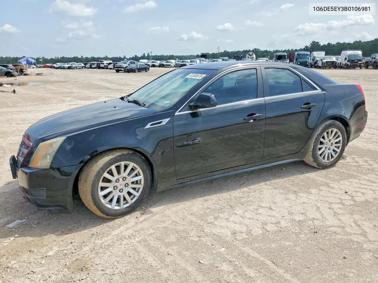 2011 Cadillac Cts Luxury Collection VIN: 1G6DE5EY3B0106981 Lot: 61588676