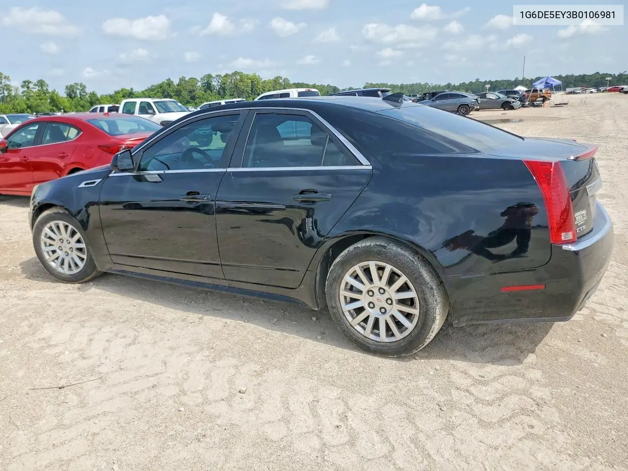 2011 Cadillac Cts Luxury Collection VIN: 1G6DE5EY3B0106981 Lot: 61588676