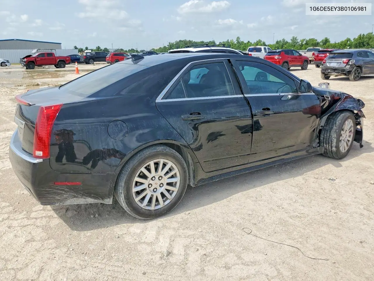 2011 Cadillac Cts Luxury Collection VIN: 1G6DE5EY3B0106981 Lot: 61588676
