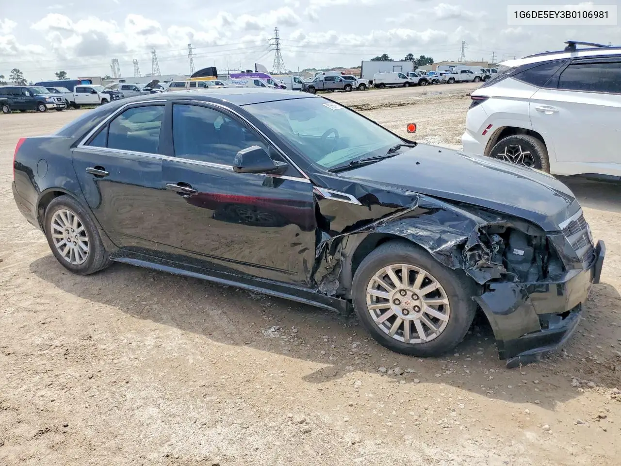 2011 Cadillac Cts Luxury Collection VIN: 1G6DE5EY3B0106981 Lot: 61588676