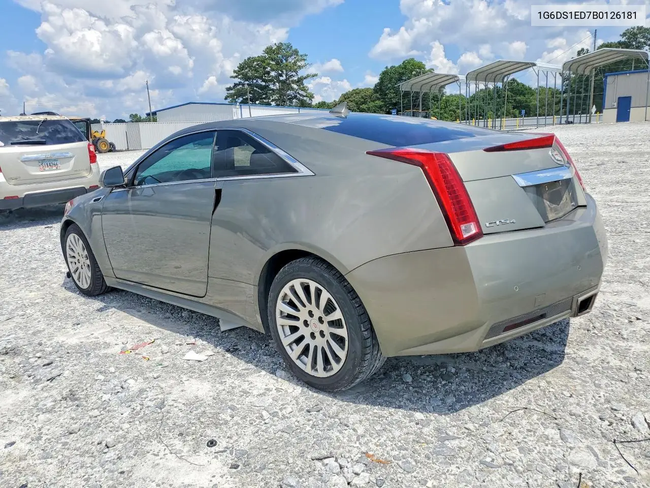 2011 Cadillac Cts Premium Collection VIN: 1G6DS1ED7B0126181 Lot: 61666596