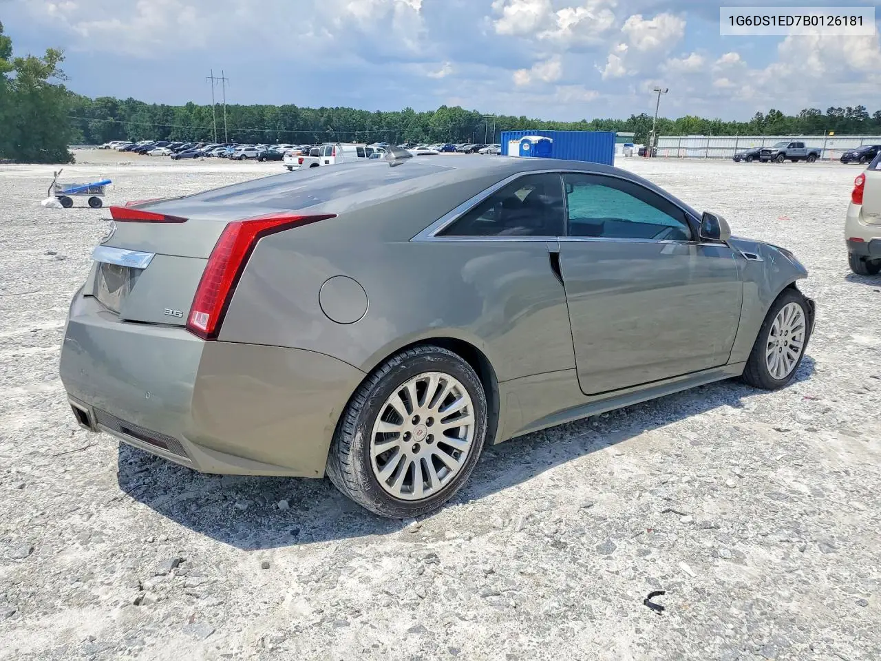 2011 Cadillac Cts Premium Collection VIN: 1G6DS1ED7B0126181 Lot: 61666596
