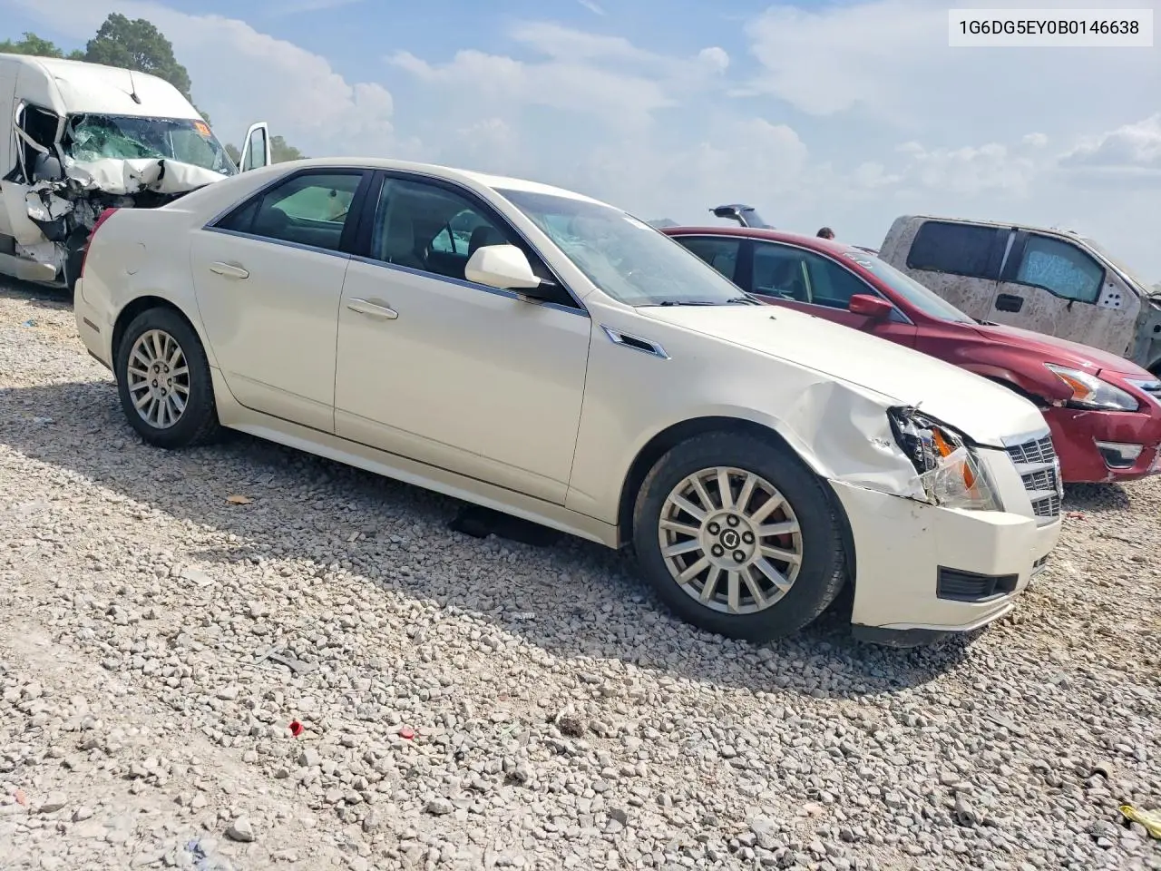 2011 Cadillac Cts Luxury Collection VIN: 1G6DG5EY0B0146638 Lot: 85610255