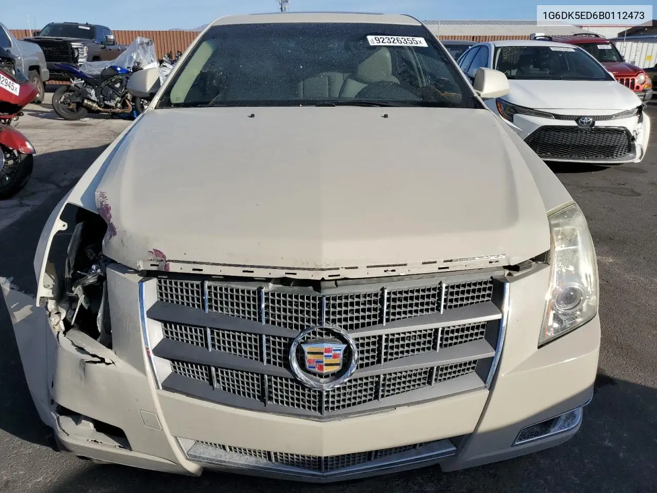 1G6DK5ED6B0112473 2011 Cadillac Cts Performance Collection