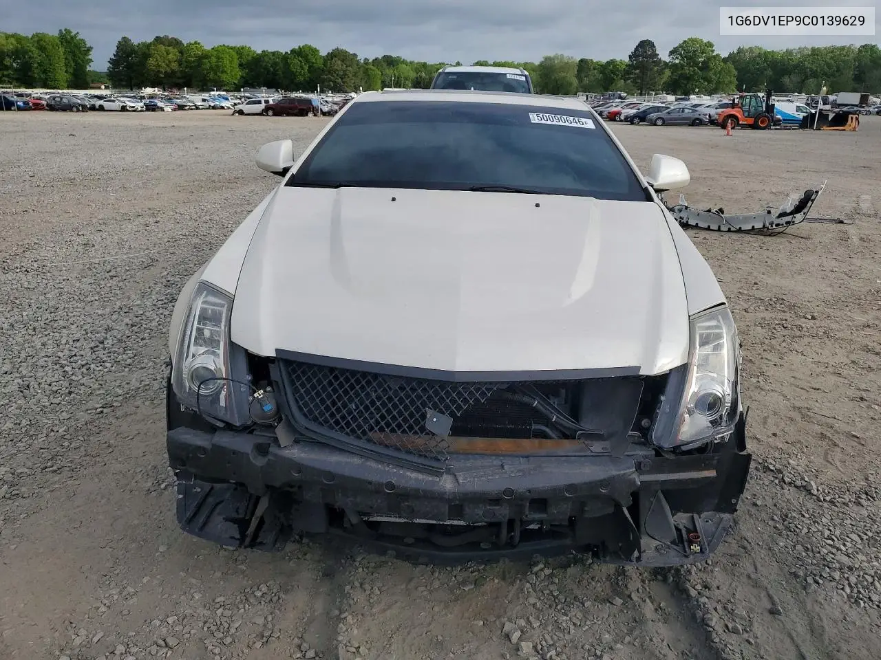 2012 Cadillac Cts-V VIN: 1G6DV1EP9C0139629 Lot: 50090646