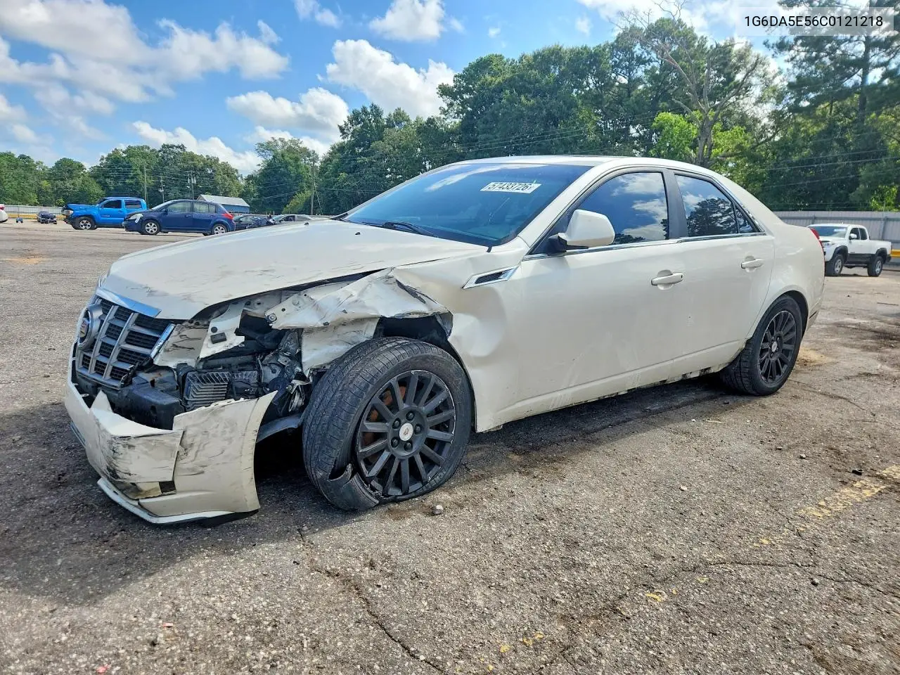 2012 Cadillac Cts VIN: 1G6DA5E56C0121218 Lot: 57433726