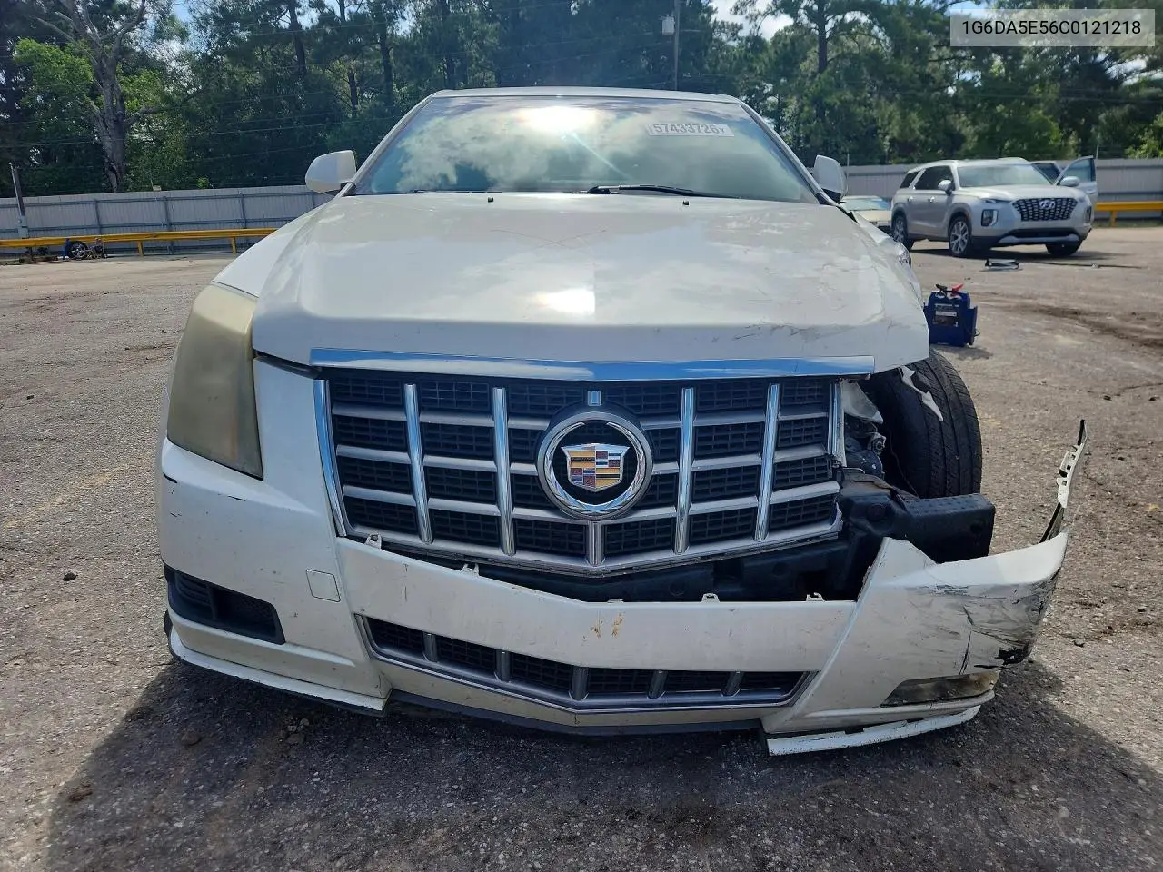 2012 Cadillac Cts VIN: 1G6DA5E56C0121218 Lot: 57433726