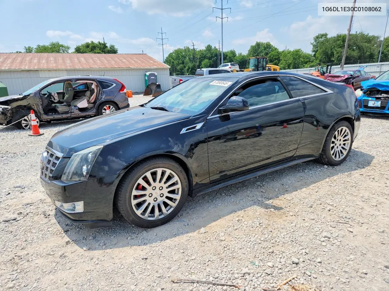 2012 Cadillac Cts Performance Collection VIN: 1G6DL1E30C0108062 Lot: 57890646