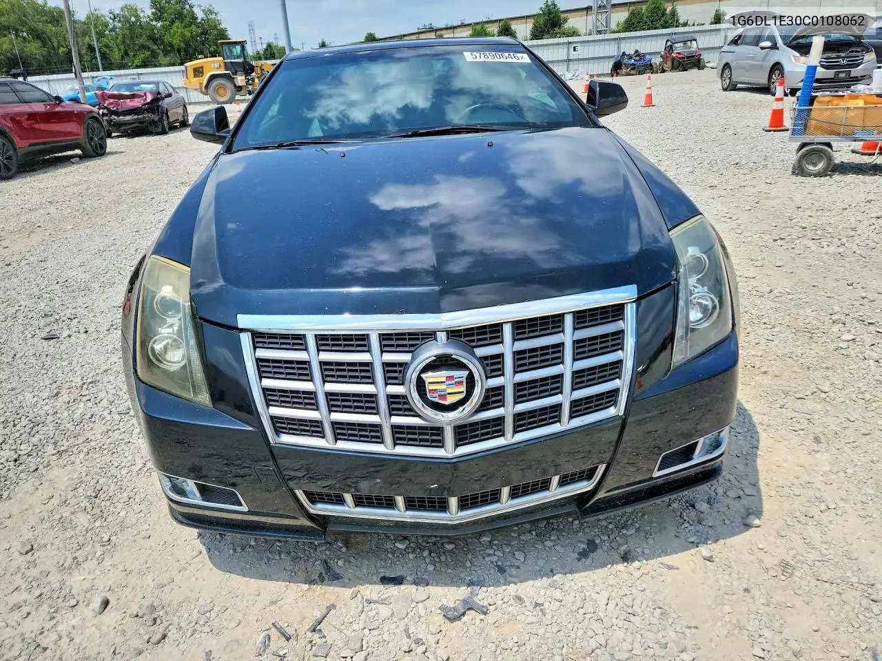 2012 Cadillac Cts Performance Collection VIN: 1G6DL1E30C0108062 Lot: 57890646