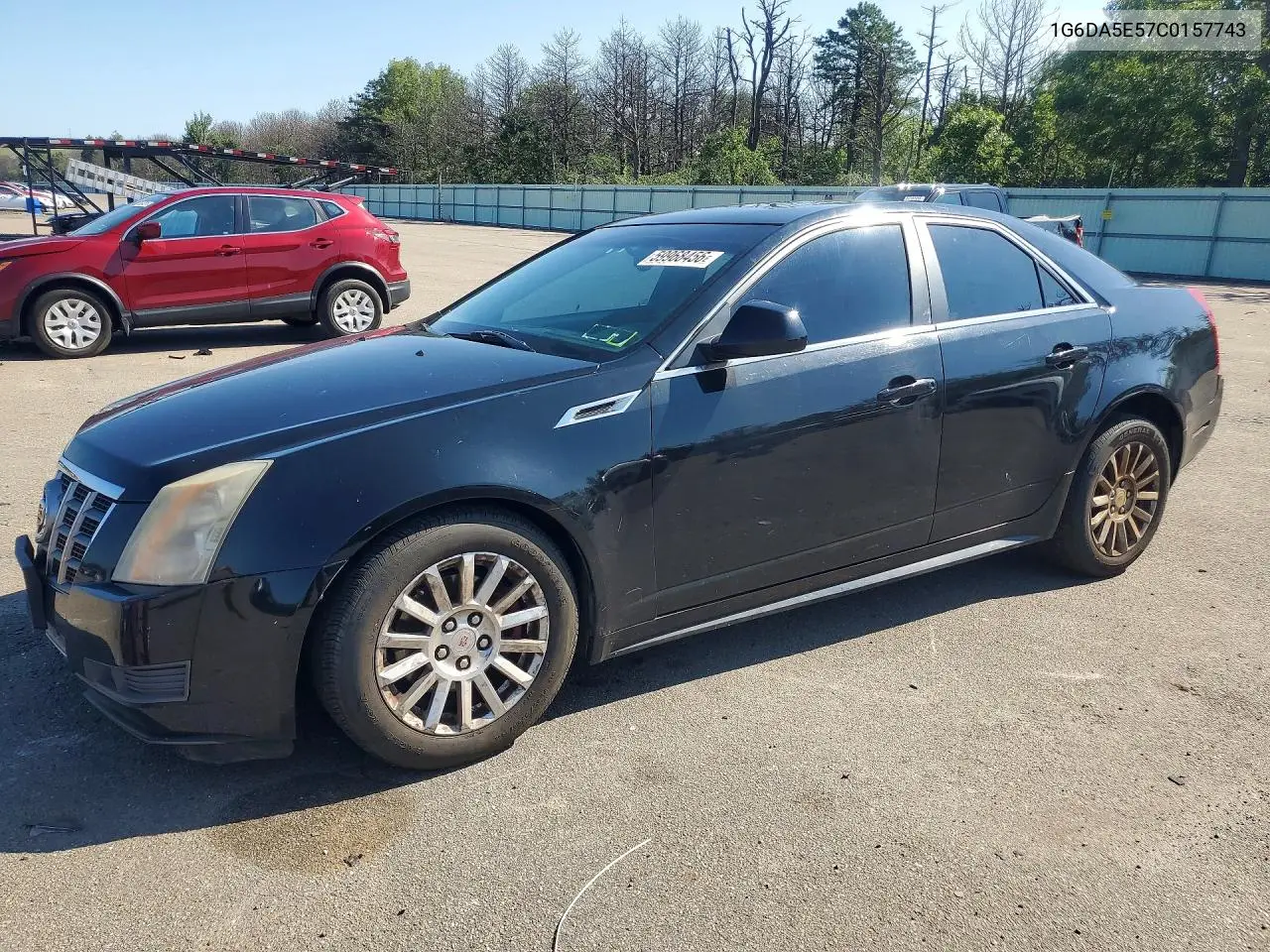 2012 Cadillac Cts VIN: 1G6DA5E57C0157743 Lot: 59968456