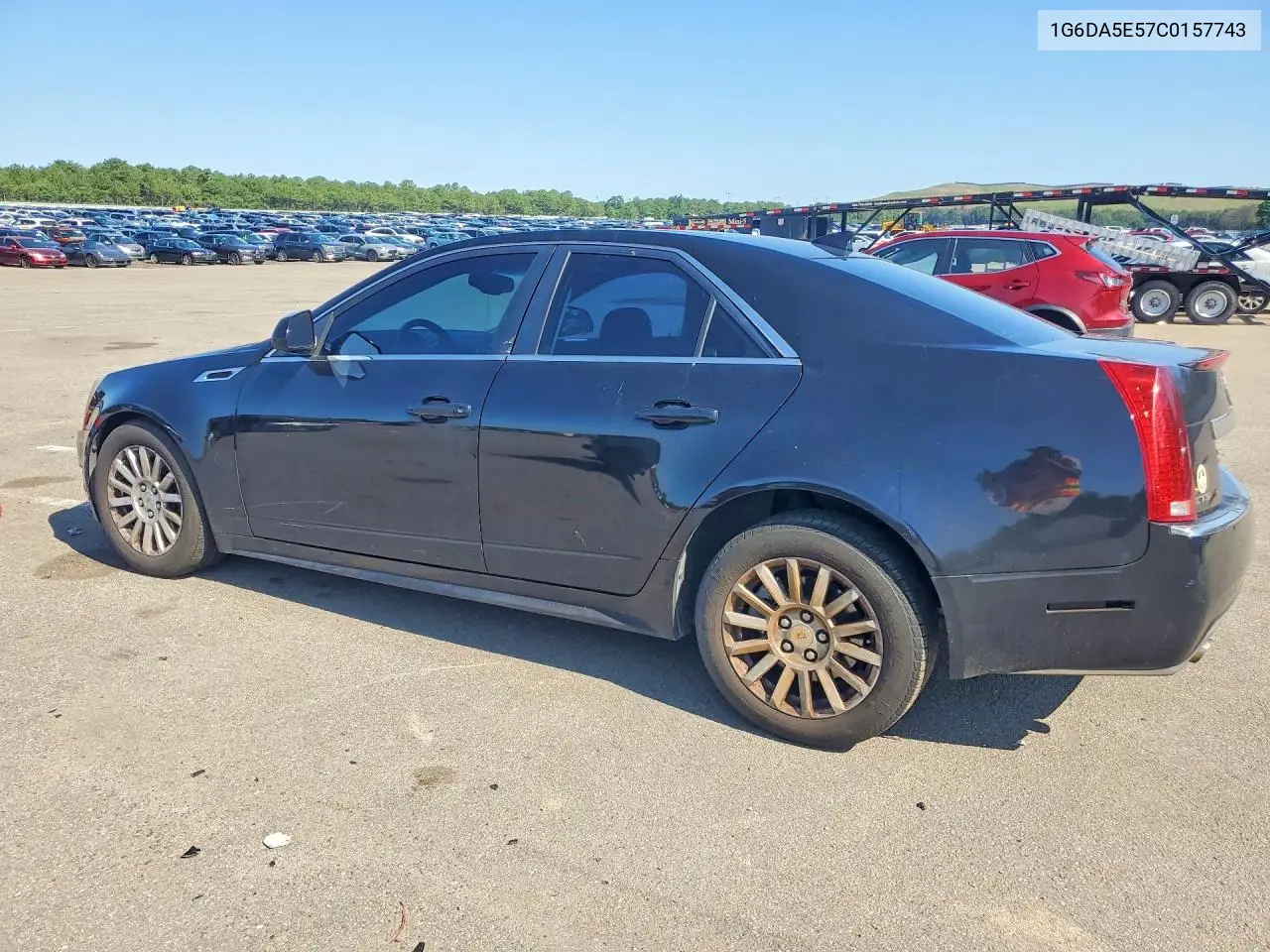 2012 Cadillac Cts VIN: 1G6DA5E57C0157743 Lot: 59968456