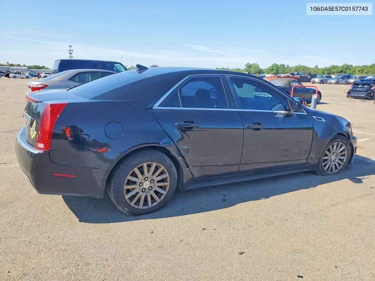 2012 Cadillac Cts VIN: 1G6DA5E57C0157743 Lot: 59968456