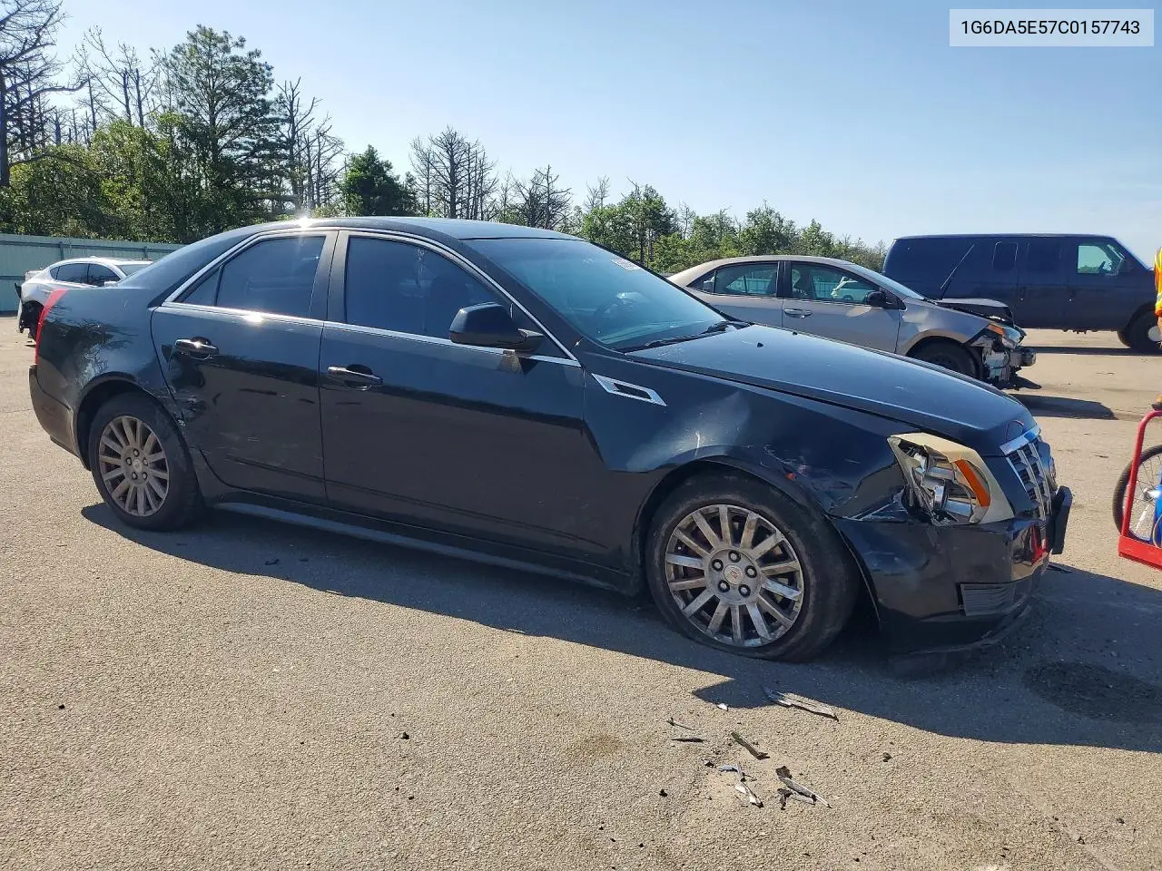 2012 Cadillac Cts VIN: 1G6DA5E57C0157743 Lot: 59968456
