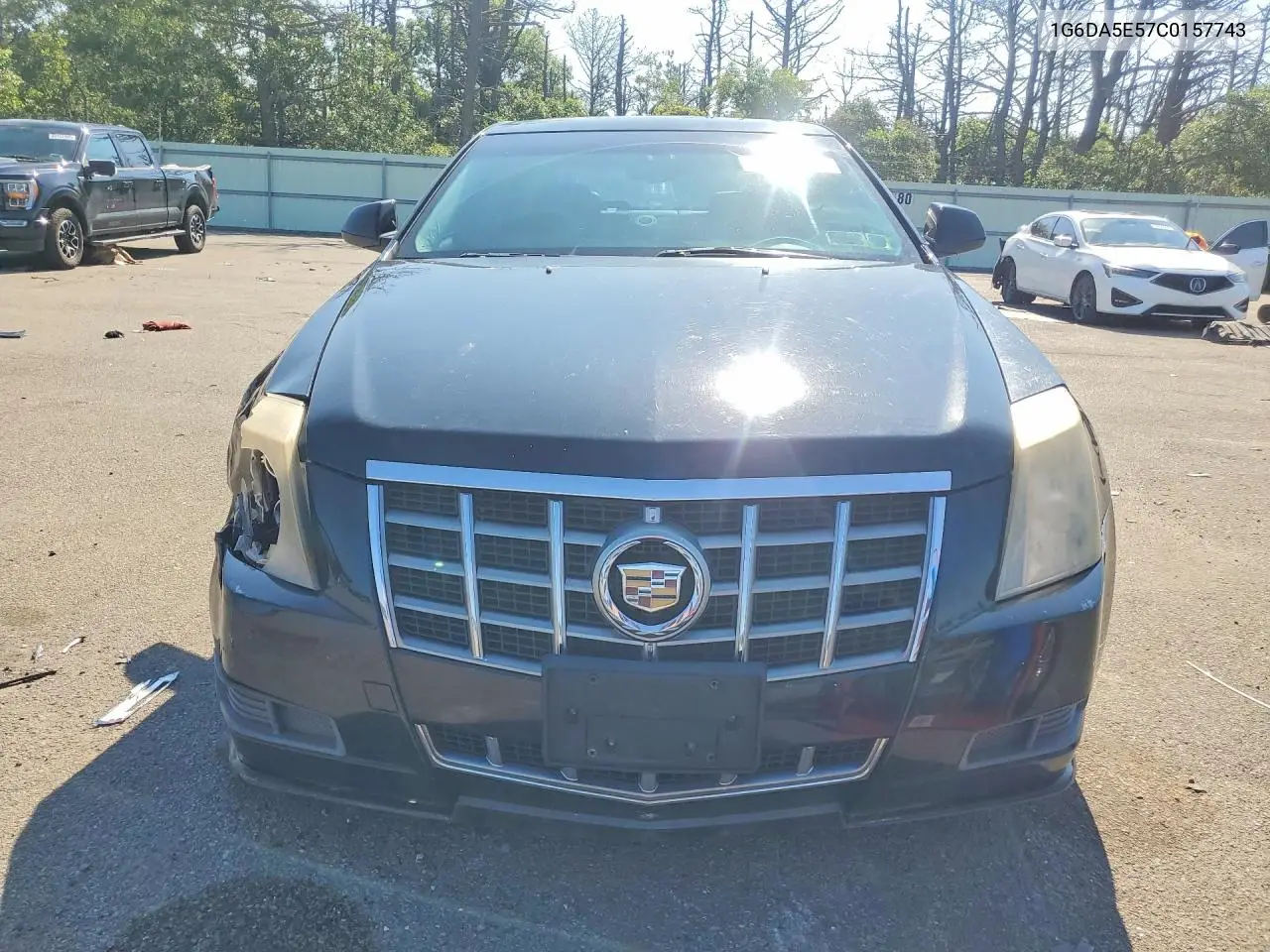 2012 Cadillac Cts VIN: 1G6DA5E57C0157743 Lot: 59968456