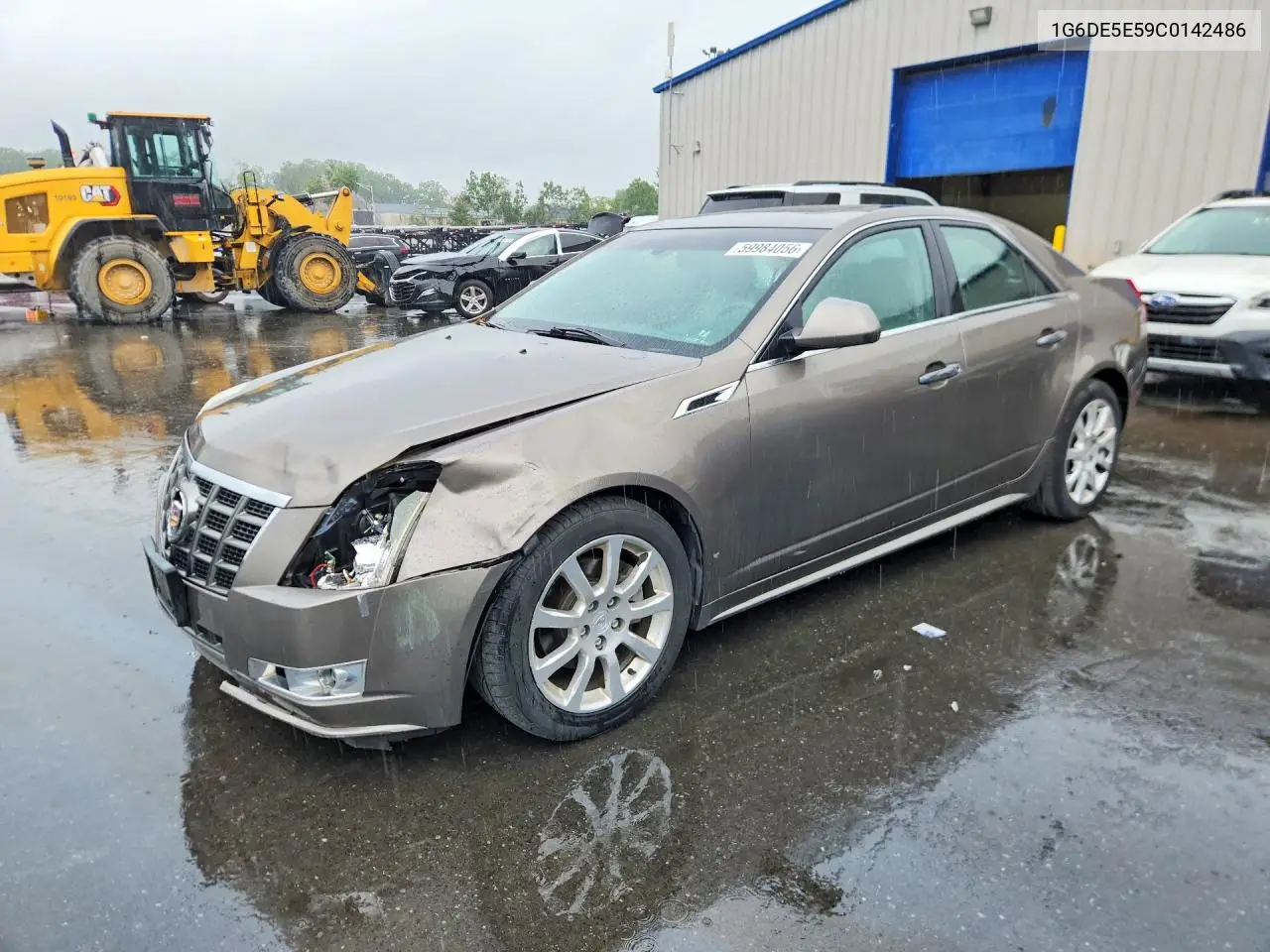 2012 Cadillac Cts Luxury Collection VIN: 1G6DE5E59C0142486 Lot: 59984056