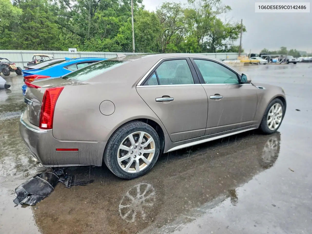 2012 Cadillac Cts Luxury Collection VIN: 1G6DE5E59C0142486 Lot: 59984056