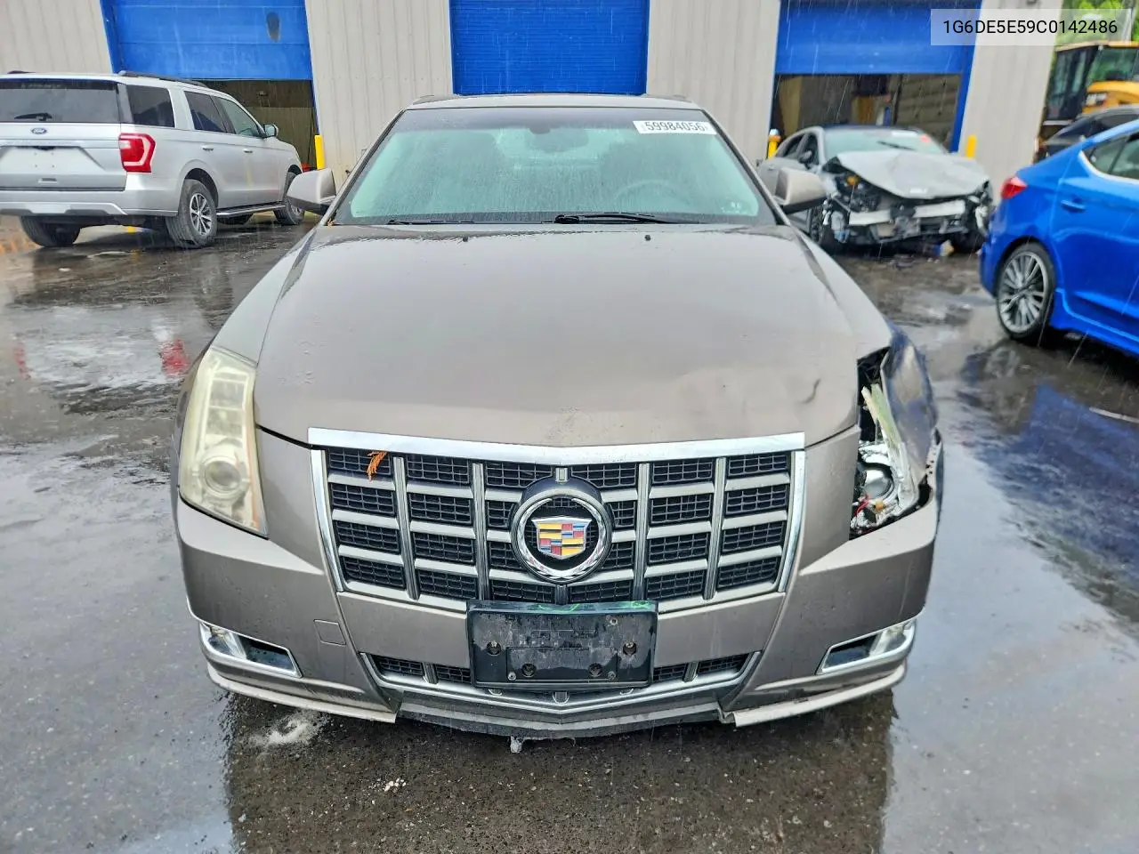 2012 Cadillac Cts Luxury Collection VIN: 1G6DE5E59C0142486 Lot: 59984056
