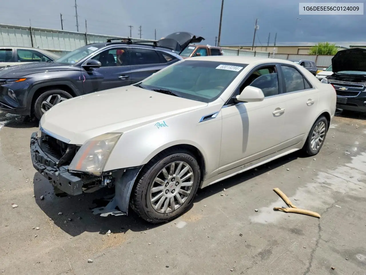 2012 Cadillac Cts Luxury Collection VIN: 1G6DE5E56C0124009 Lot: 60019286