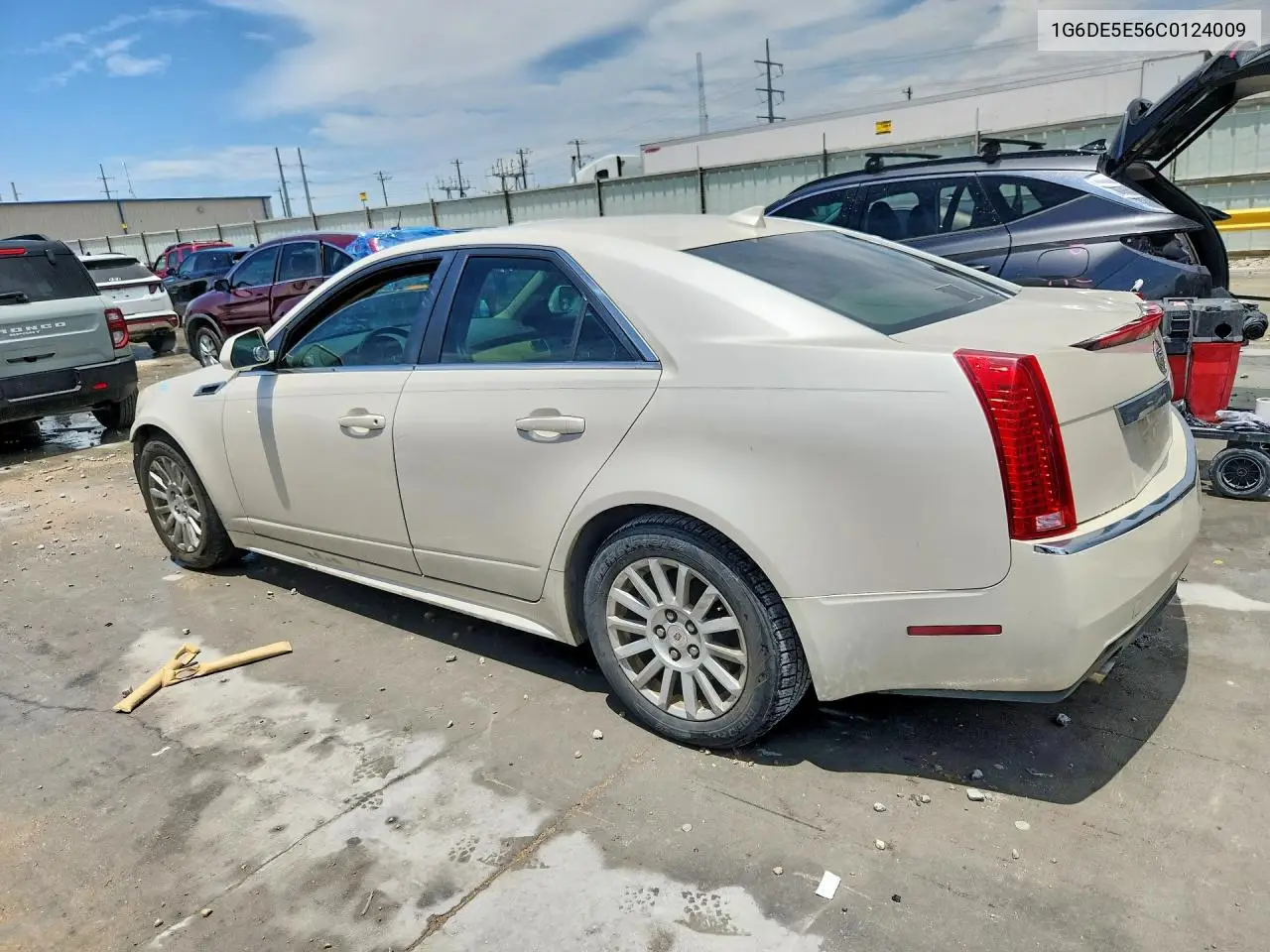 2012 Cadillac Cts Luxury Collection VIN: 1G6DE5E56C0124009 Lot: 60019286