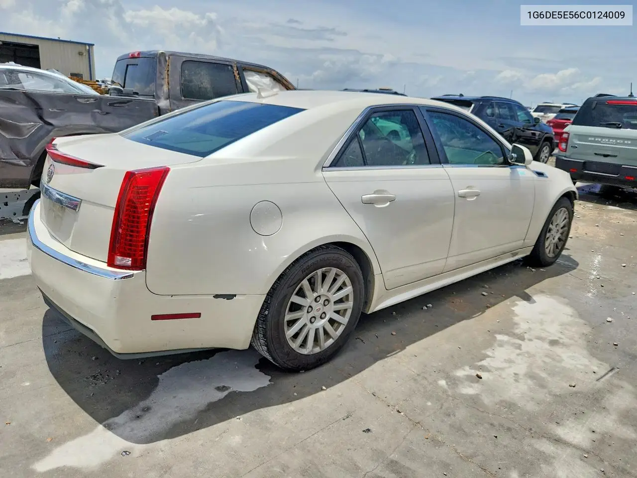 2012 Cadillac Cts Luxury Collection VIN: 1G6DE5E56C0124009 Lot: 60019286