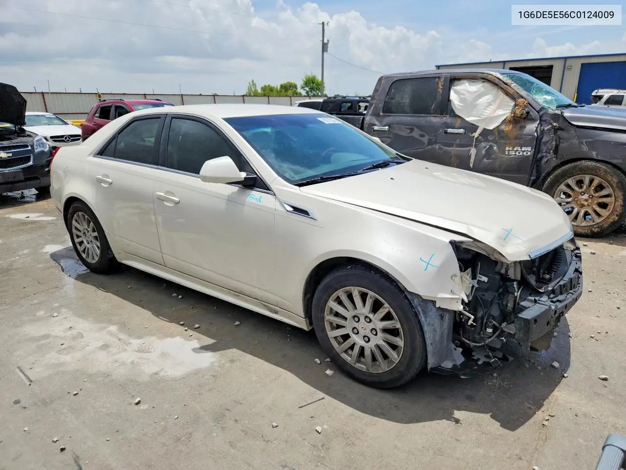 2012 Cadillac Cts Luxury Collection VIN: 1G6DE5E56C0124009 Lot: 60019286