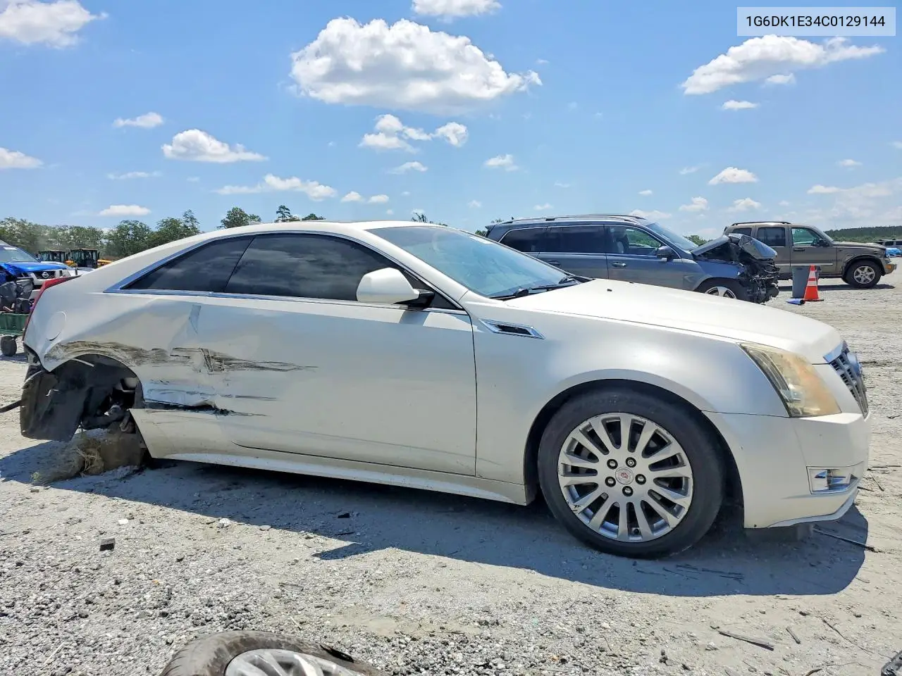 2012 Cadillac Cts Performance Collection VIN: 1G6DK1E34C0129144 Lot: 60077536