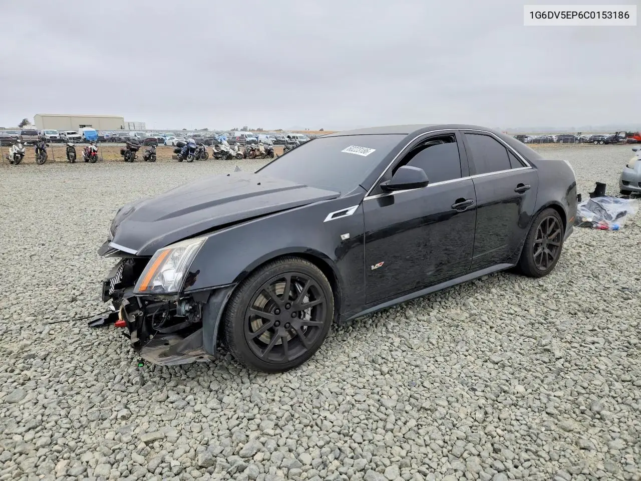 2012 Cadillac Cts-V VIN: 1G6DV5EP6C0153186 Lot: 60223186