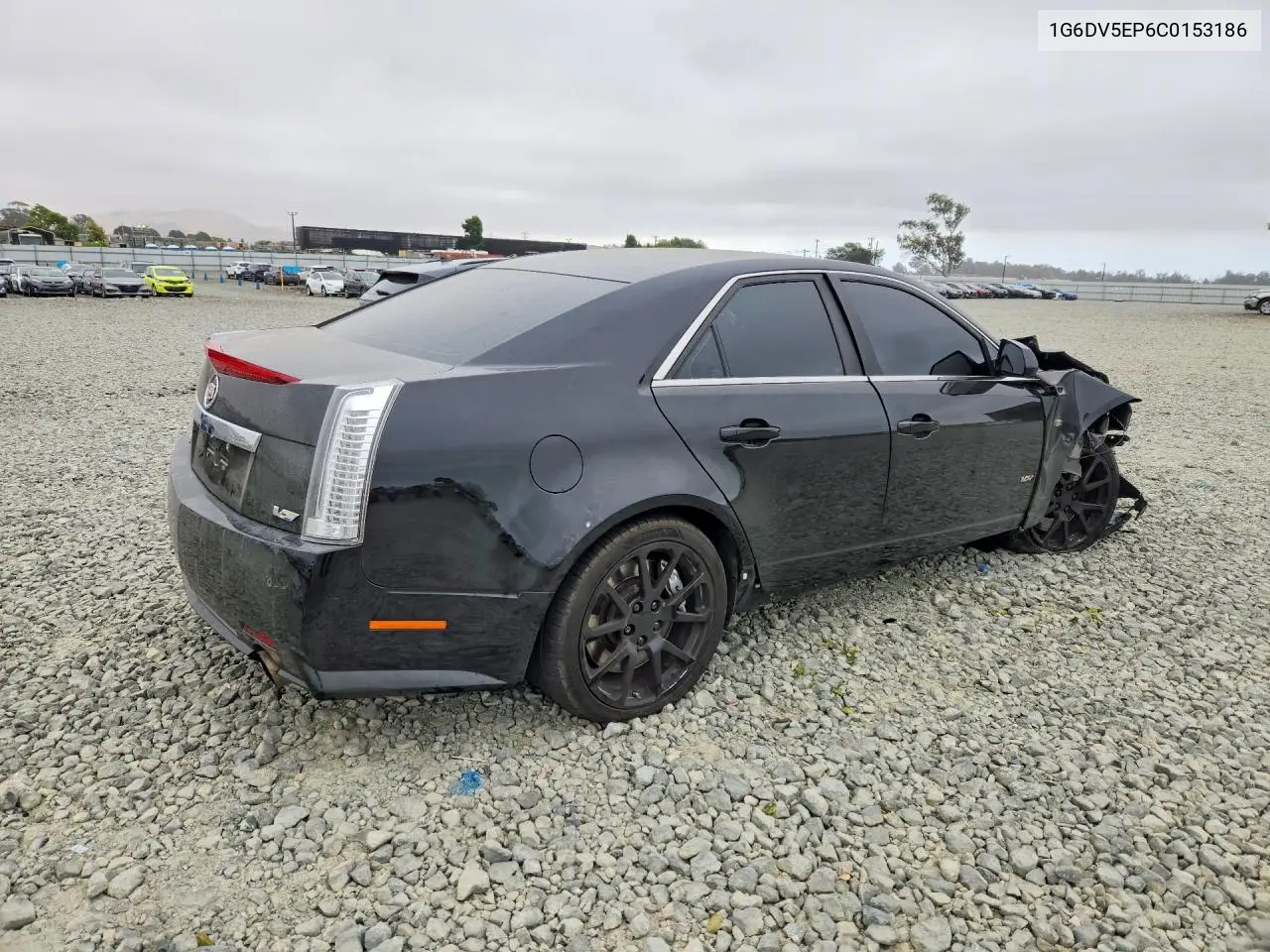 2012 Cadillac Cts-V VIN: 1G6DV5EP6C0153186 Lot: 60223186