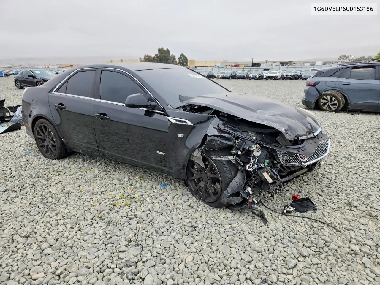2012 Cadillac Cts-V VIN: 1G6DV5EP6C0153186 Lot: 60223186