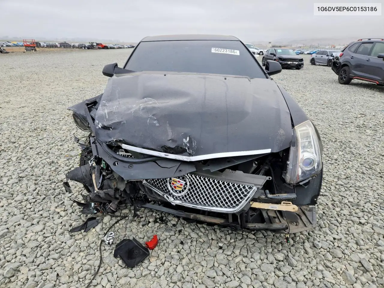 2012 Cadillac Cts-V VIN: 1G6DV5EP6C0153186 Lot: 60223186
