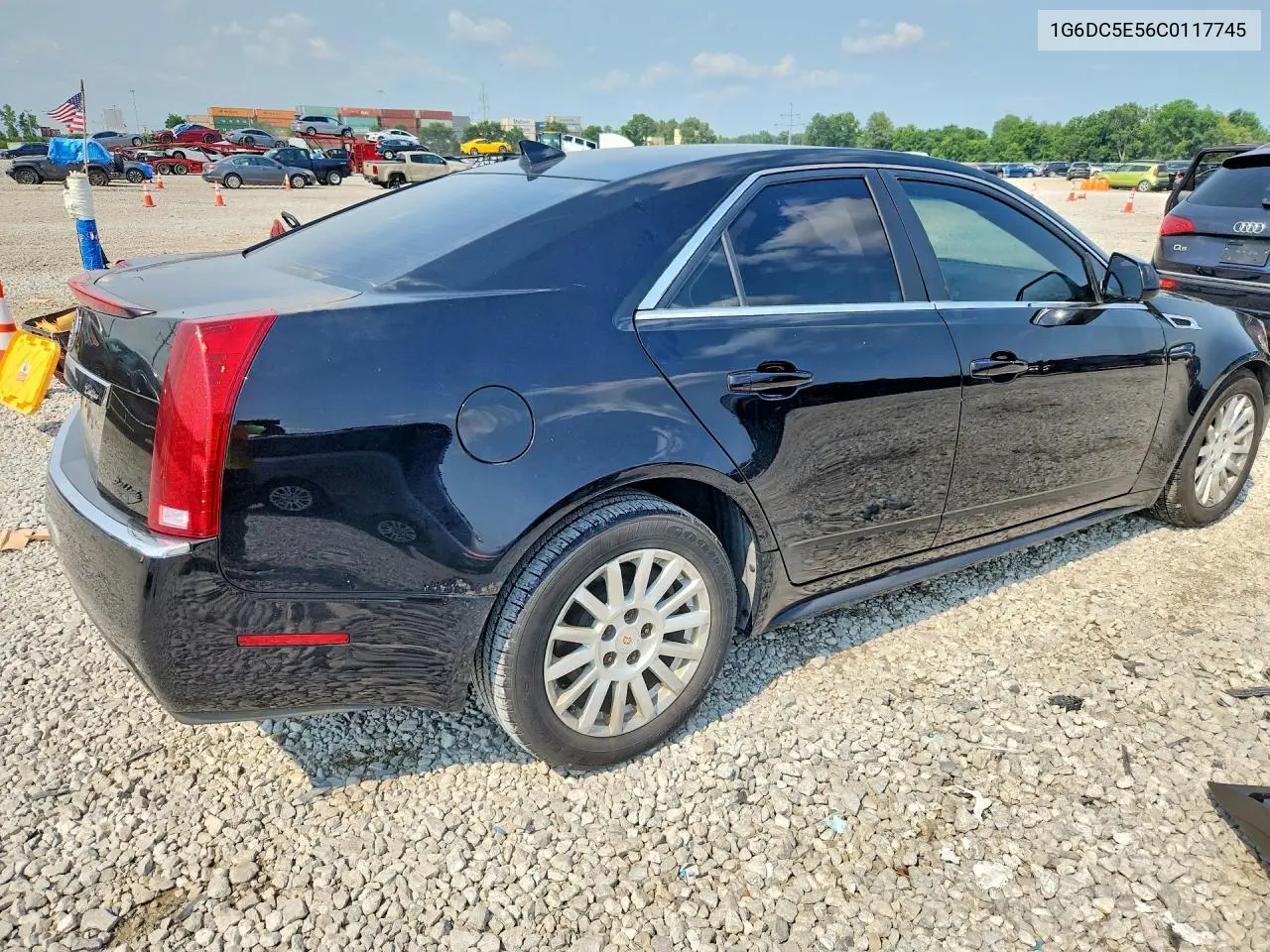 2012 Cadillac Cts VIN: 1G6DC5E56C0117745 Lot: 60254566
