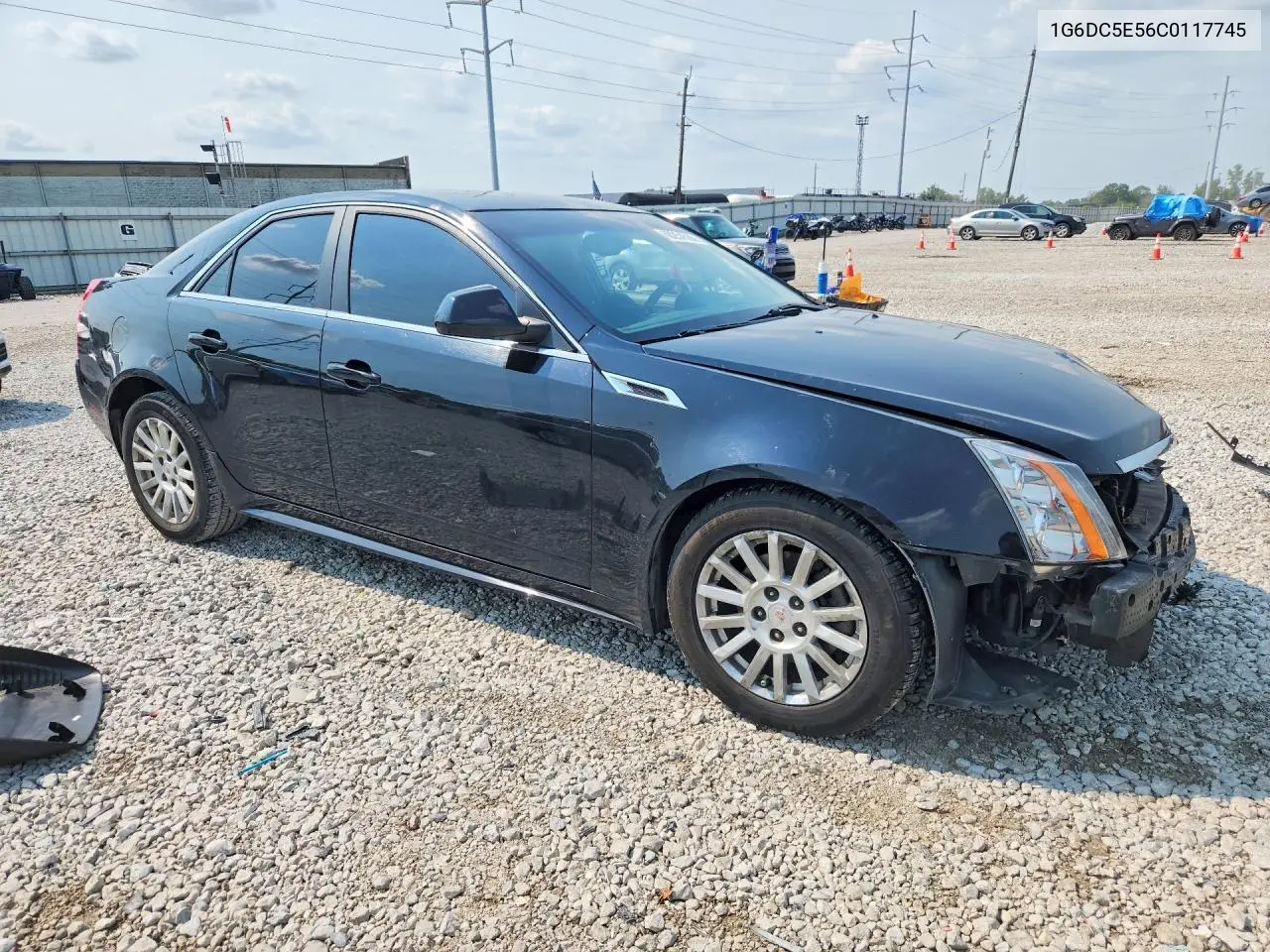 2012 Cadillac Cts VIN: 1G6DC5E56C0117745 Lot: 60254566