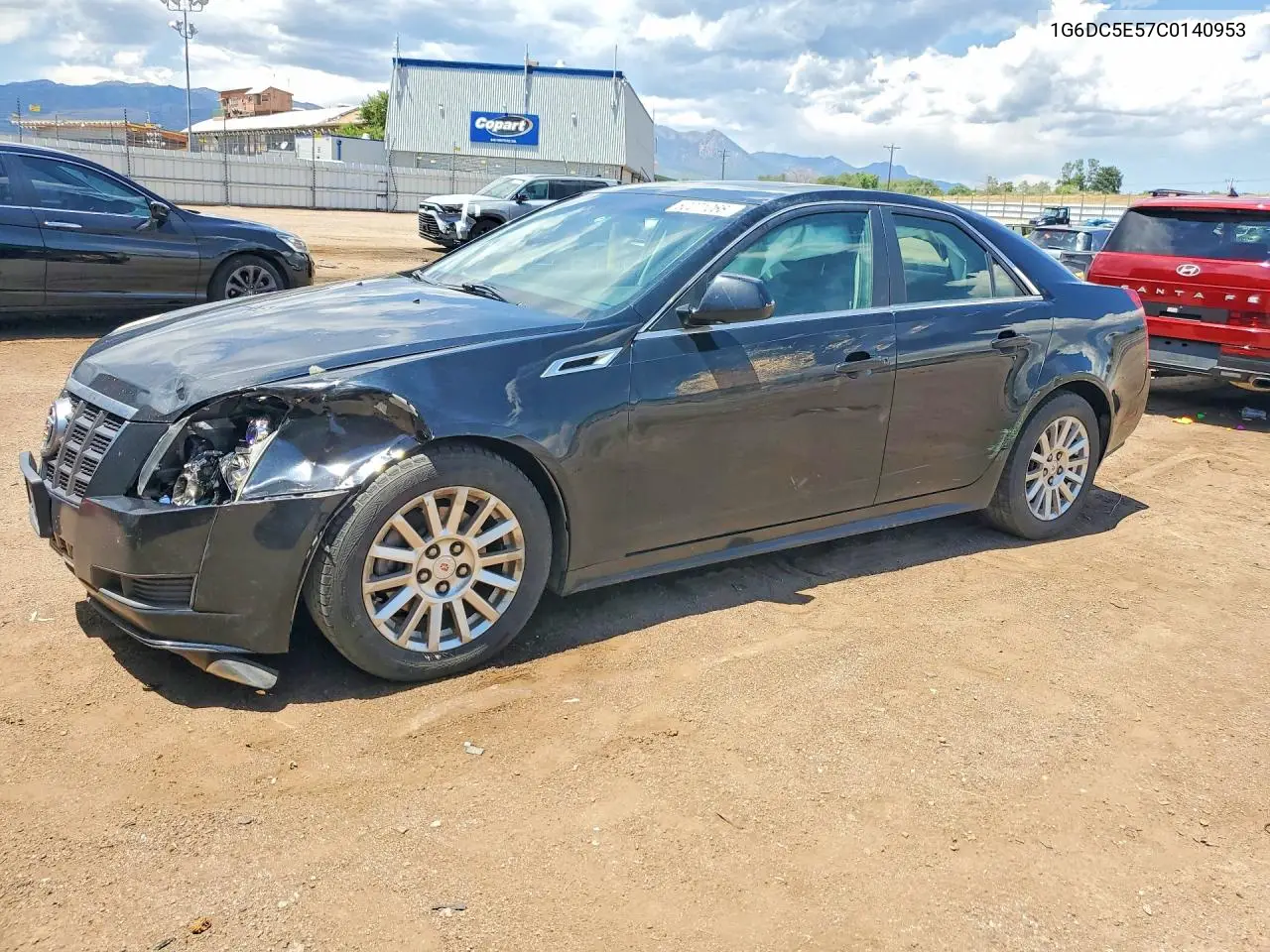 2012 Cadillac Cts VIN: 1G6DC5E57C0140953 Lot: 60271066