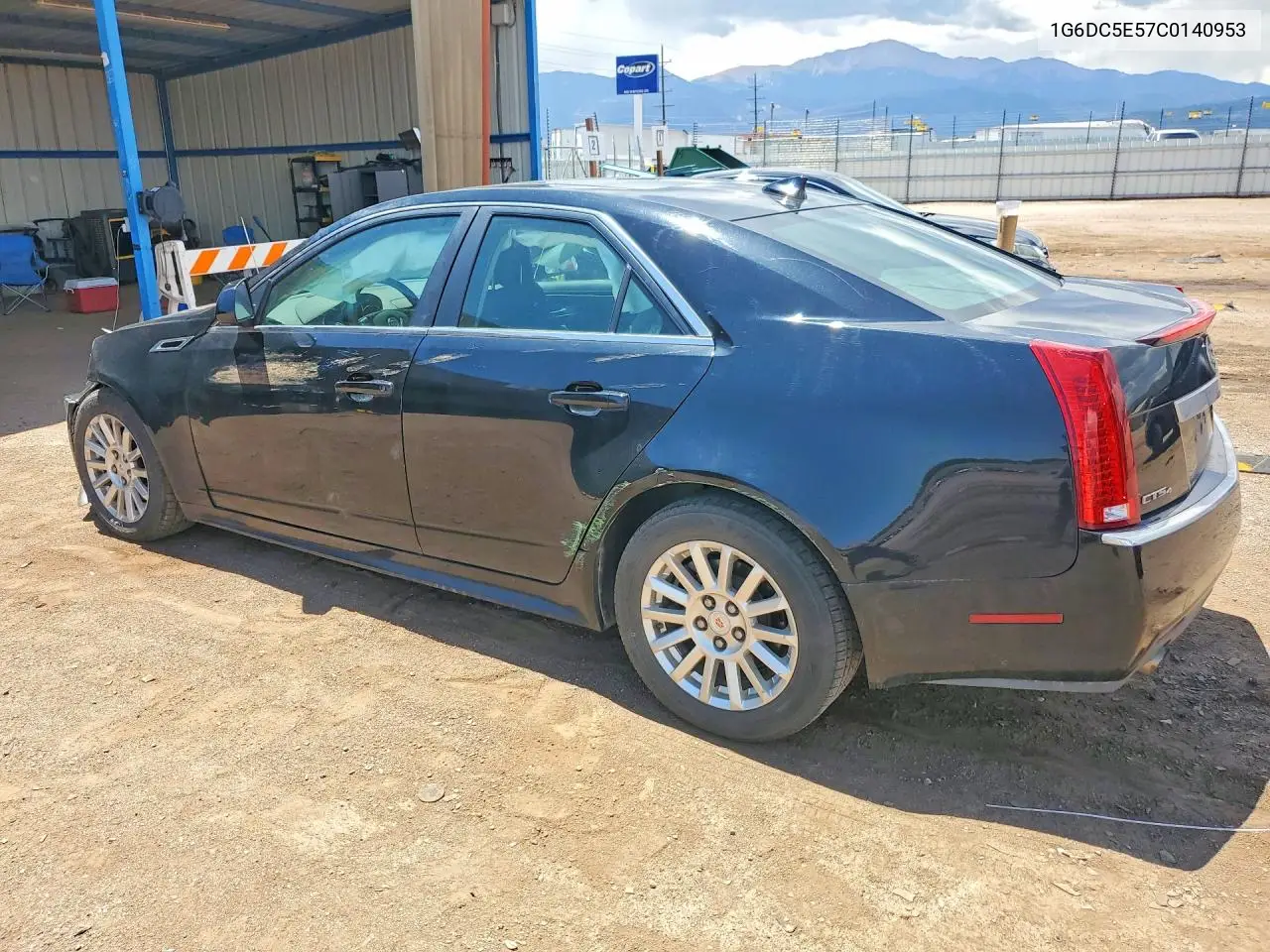 2012 Cadillac Cts VIN: 1G6DC5E57C0140953 Lot: 60271066