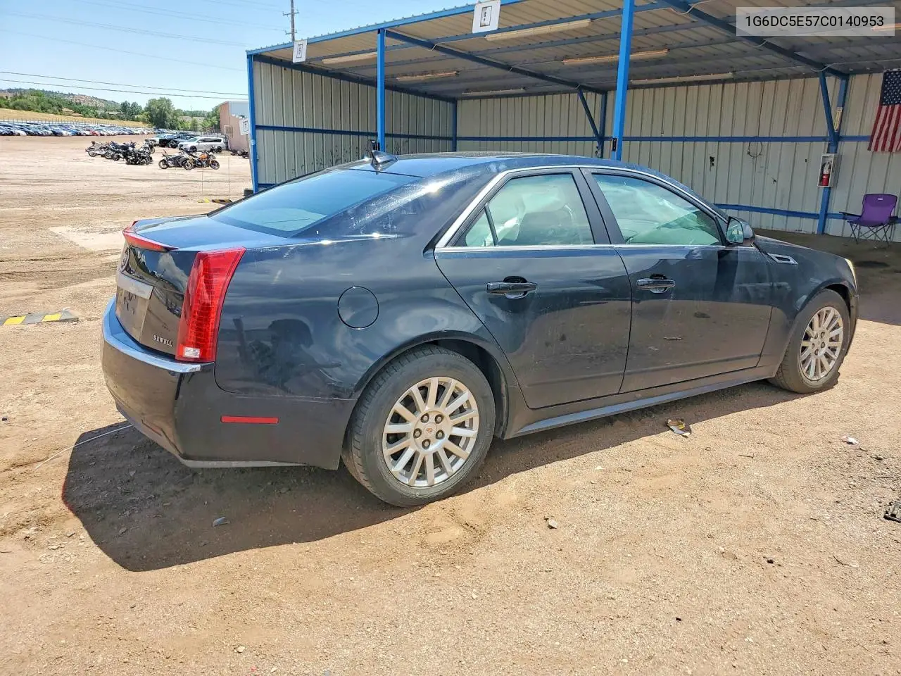 2012 Cadillac Cts VIN: 1G6DC5E57C0140953 Lot: 60271066