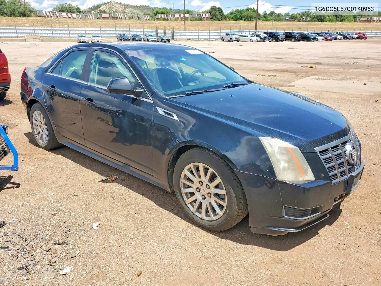 2012 Cadillac Cts VIN: 1G6DC5E57C0140953 Lot: 60271066