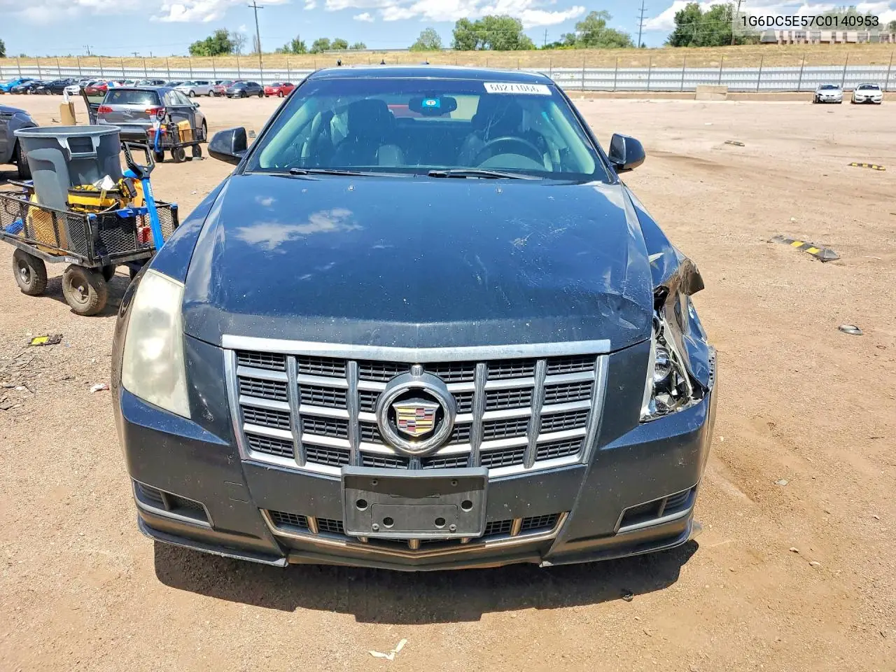 2012 Cadillac Cts VIN: 1G6DC5E57C0140953 Lot: 60271066