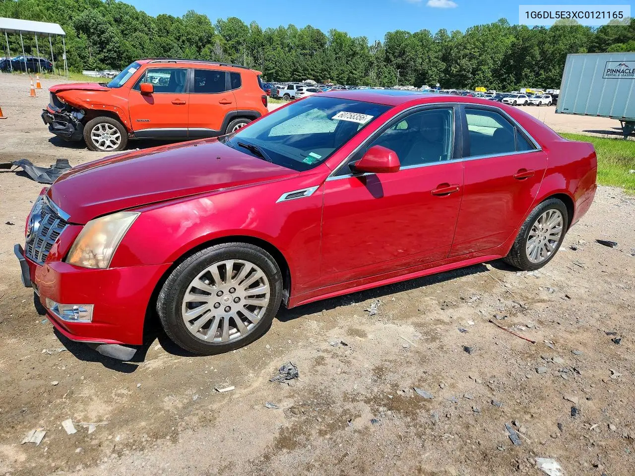2012 Cadillac Cts Performance Collection VIN: 1G6DL5E3XC0121165 Lot: 60758356