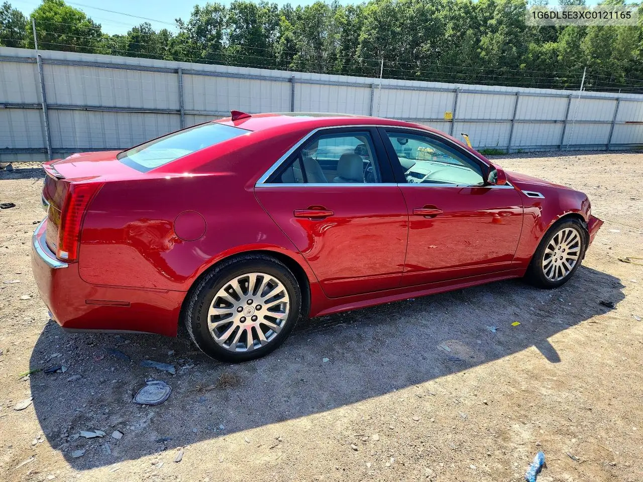 2012 Cadillac Cts Performance Collection VIN: 1G6DL5E3XC0121165 Lot: 60758356