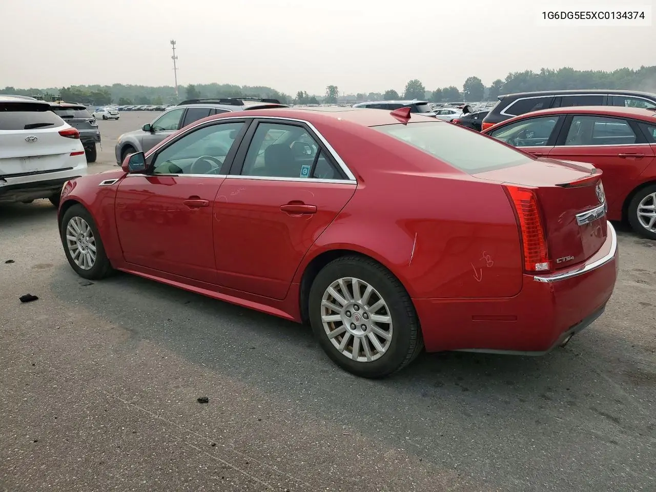2012 Cadillac Cts Luxury Collection VIN: 1G6DG5E5XC0134374 Lot: 60797906