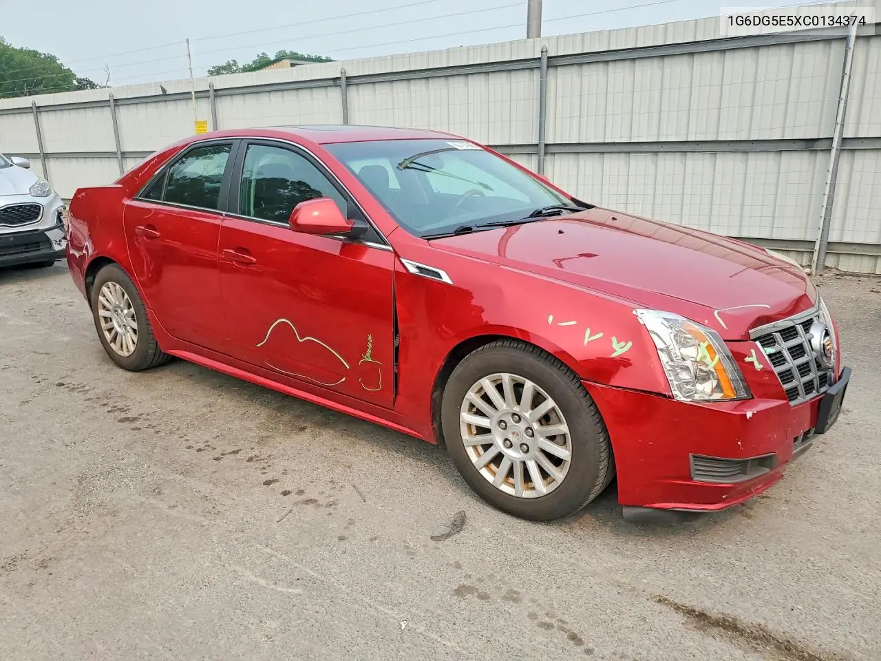2012 Cadillac Cts Luxury Collection VIN: 1G6DG5E5XC0134374 Lot: 60797906