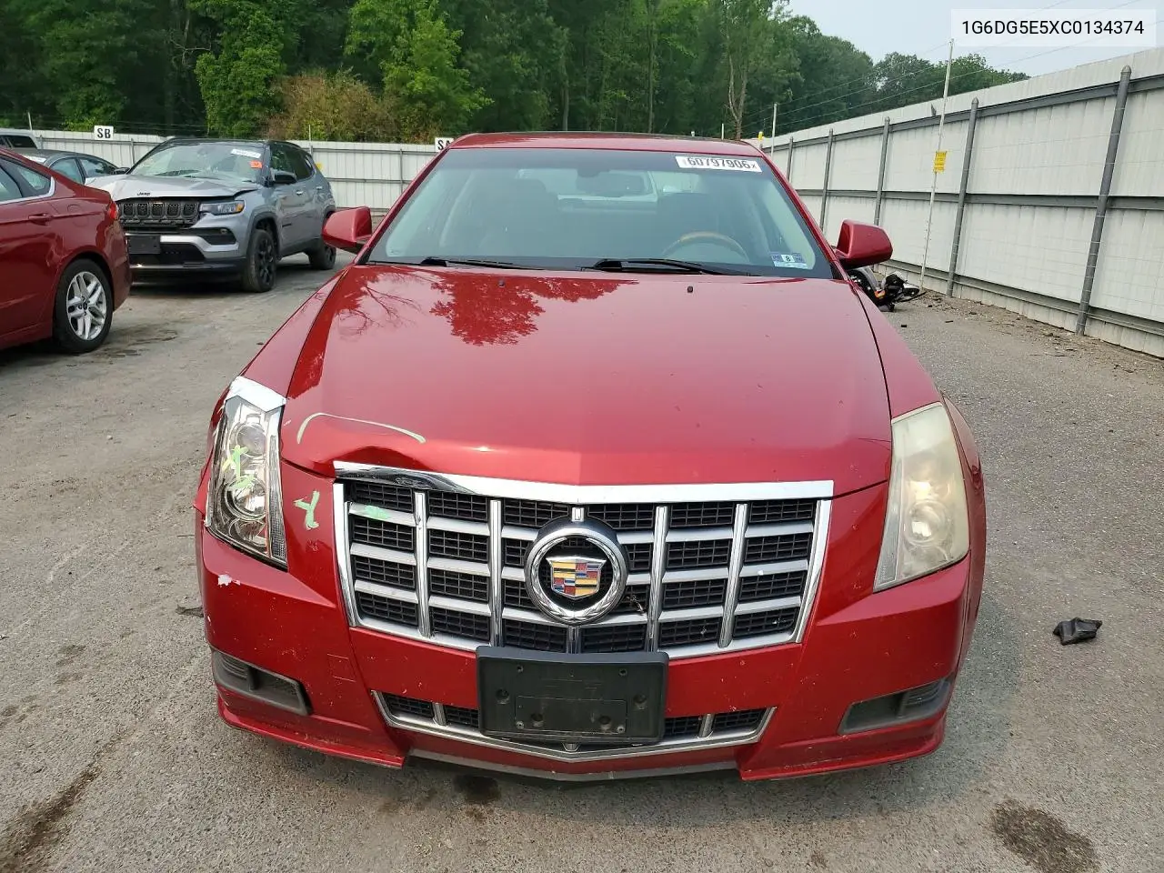 2012 Cadillac Cts Luxury Collection VIN: 1G6DG5E5XC0134374 Lot: 60797906