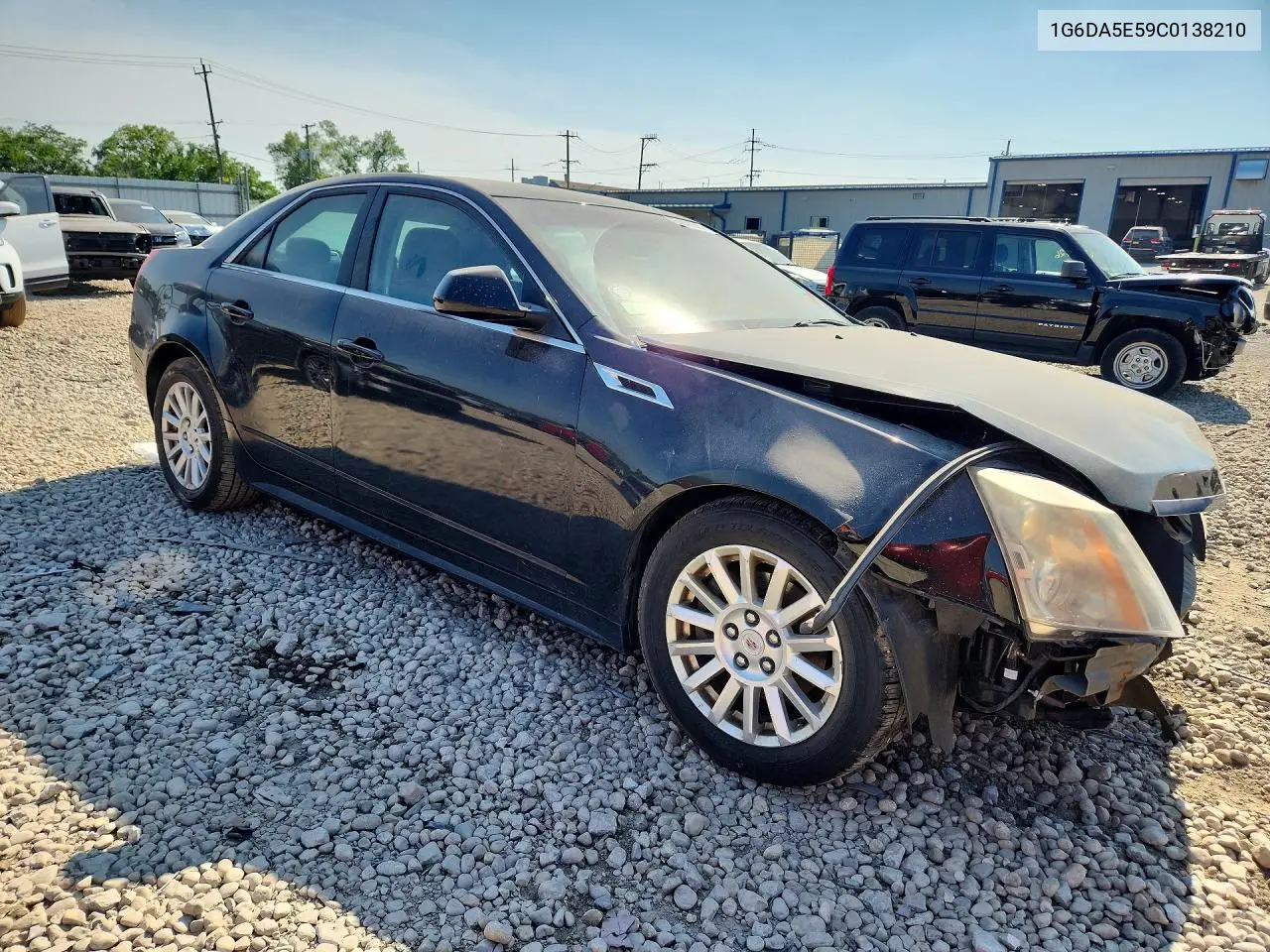 2012 Cadillac Cts VIN: 1G6DA5E59C0138210 Lot: 60842976